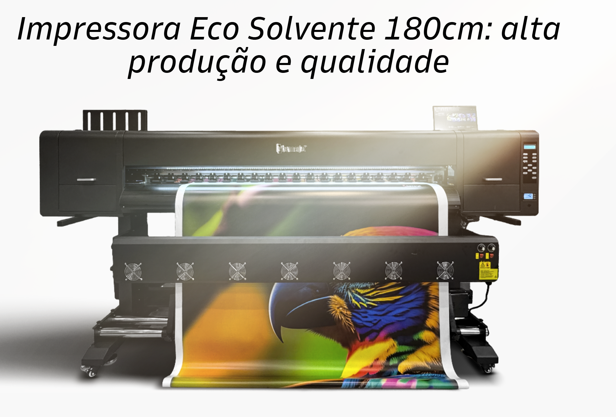 Impressão de lona na ecosolvente