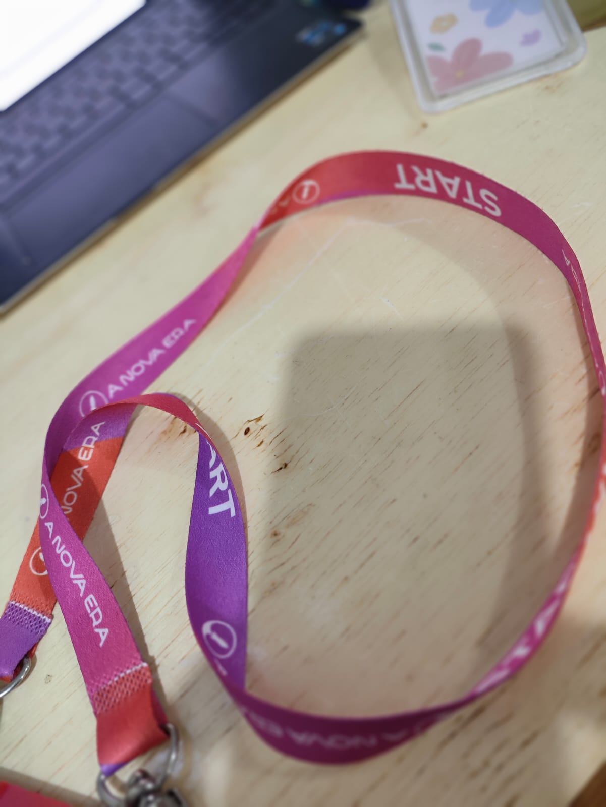Cordão Fita Acetinada para Credencial com Garra Jacaré